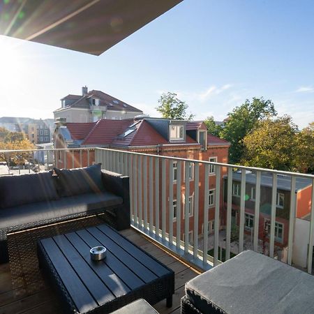 Ferienwohnung Supreme City Dream Mit Terrasse Und Parkplatz - 110M² Dresden Exterior foto